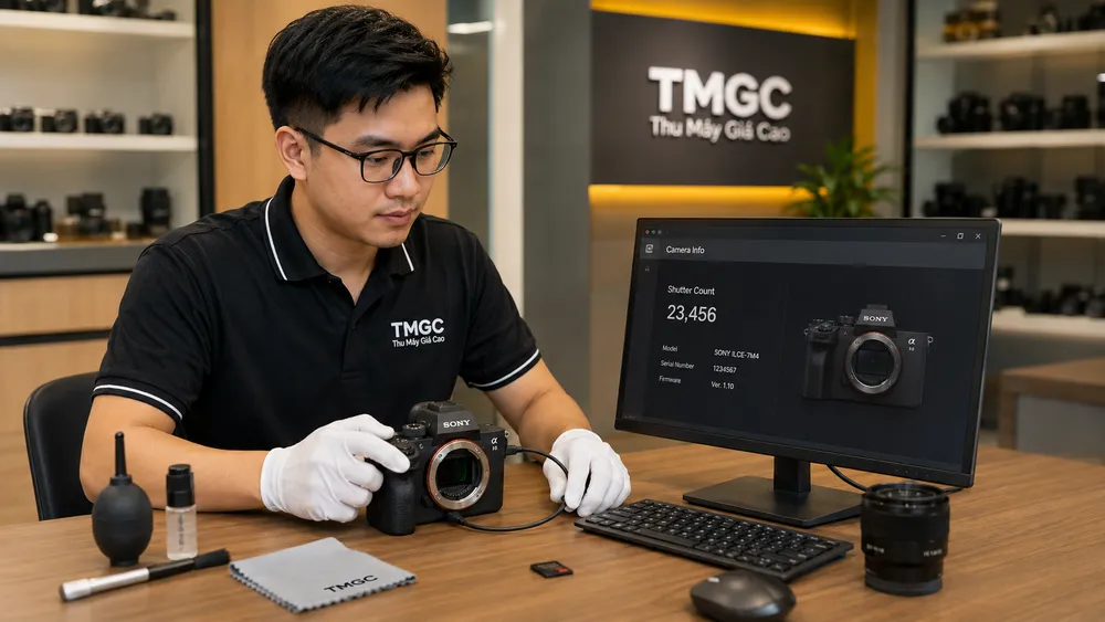 Số Shot Máy Ảnh Là Gì? Cách Kiểm Tra Và Ảnh Hưởng Đến Giá Bán 3 Kiểm tra shutter count máy ảnh bằng máy tính