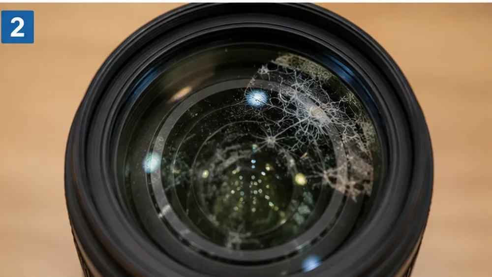 Bán Lens Máy Ảnh Cũ: Lens Mốc, Rễ Tre Hoặc Xước Có Bán Được Không? 1 Lens máy ảnh bị mốc và rễ tre bên trong