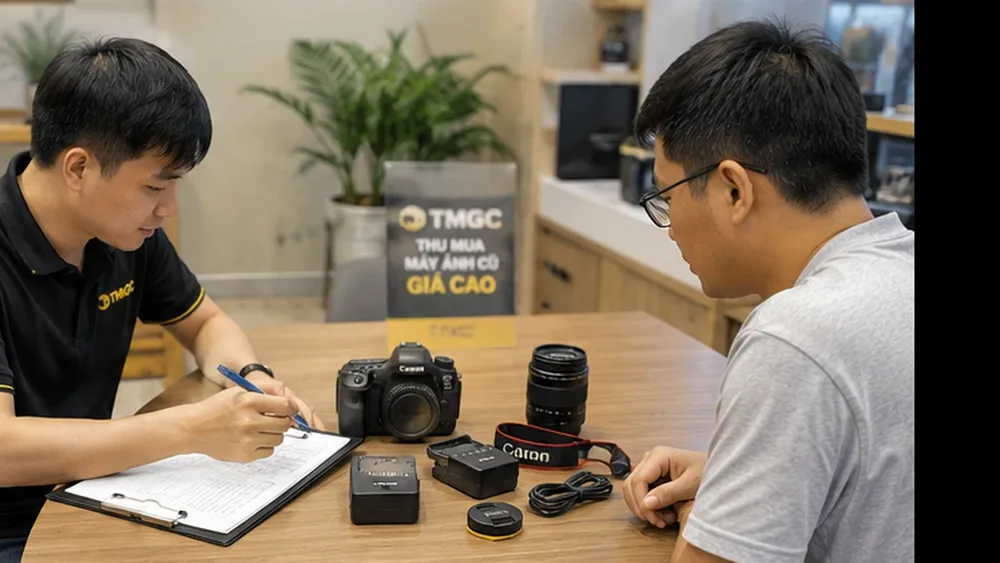 Máy ảnh cũ không còn hộp pin sạc có bán được không