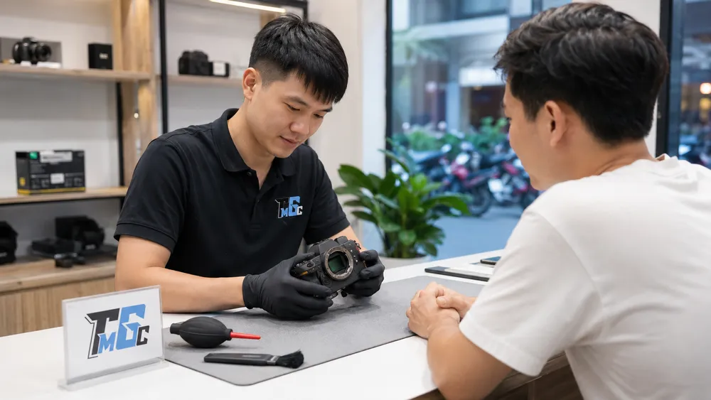 Máy Ảnh Bị Lỗi, Không Lên Nguồn, Rơi Vỡ Có Bán Được Không? 4 Kiểm tra máy ảnh bị lỗi trước khi báo giá