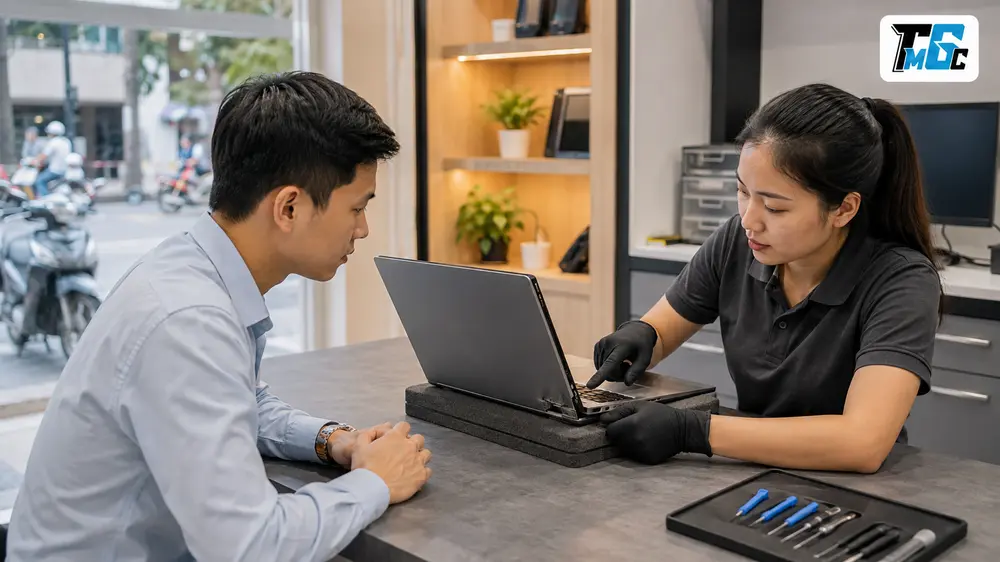 Laptop Bể Màn Hình, Vào Nước, Rơi Vỡ Có Bán Được Không? 2 Đánh giá laptop bị rơi vỡ, móp vỏ và hư bản lề