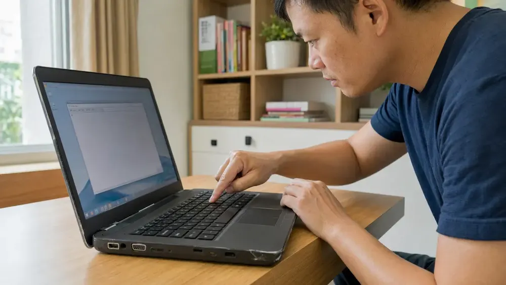 Kiểm tra model và cấu hình laptop trước khi bán