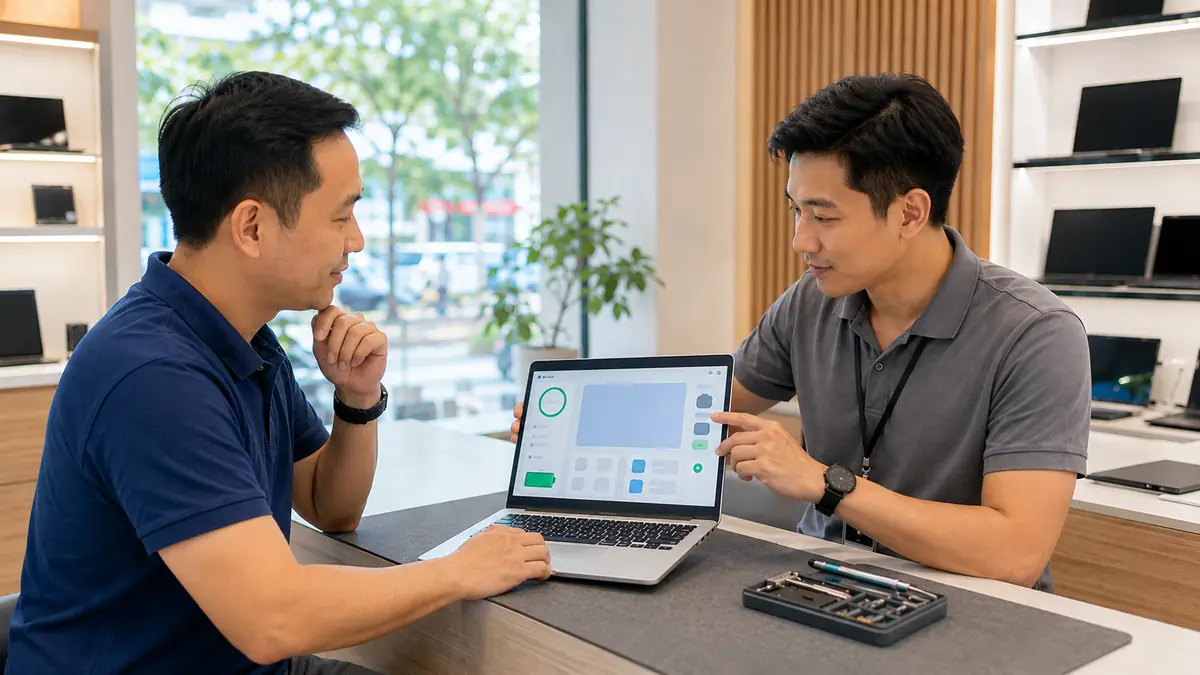 Bán Laptop Cũ Ở Đâu TP.HCM Uy Tín, Được Giá? 2 quy trình kiểm tra laptop cũ minh bạch tại thu máy giá cao