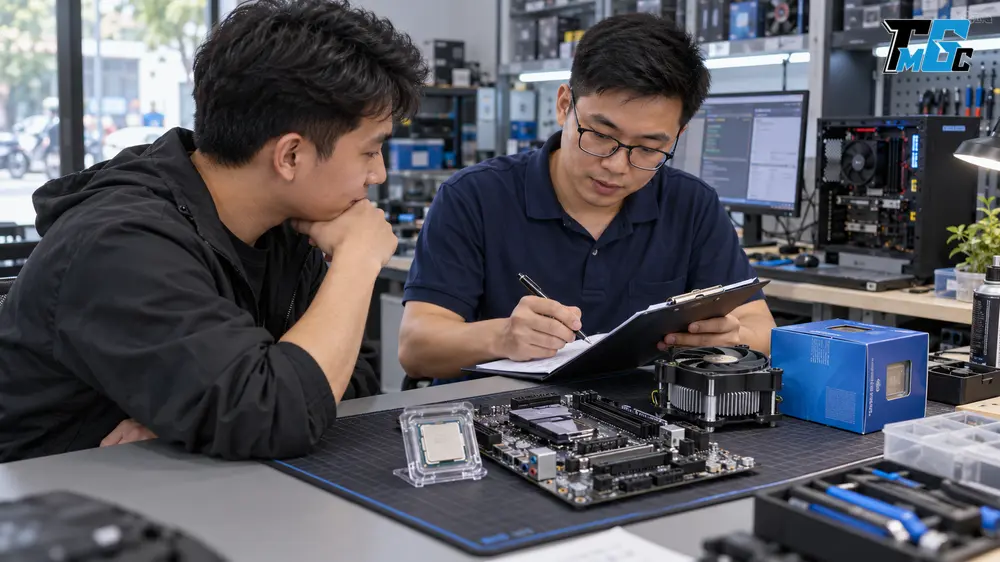 Cách Kiểm Tra CPU Cũ Trước Khi Bán: Model, Đời CPU, Socket Và Tình Trạng 4 Ghi lại model socket bảo hành và kết quả test CPU trước khi bán