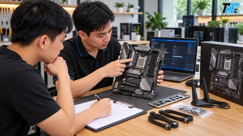 Cách Kiểm Tra Mainboard Cũ Trước Khi Bán: Socket, BIOS, RAM Và PCIe 4 Ghi lại model BIOS socket và kết quả test mainboard trước khi bán