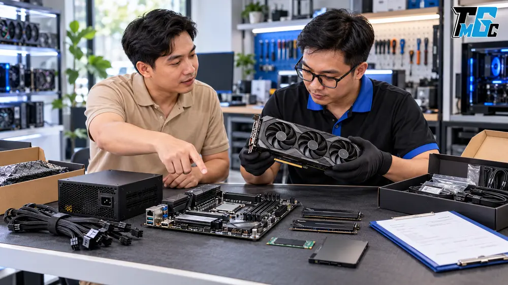 Linh kiện PC thiếu hộp và hết bảo hành được kiểm tra trước khi bán