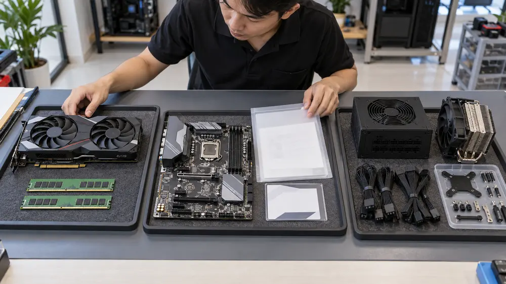 Linh Kiện PC Thiếu Hộp Hoặc Hết Bảo Hành Có Bán Được Không? 1 Phân biệt hộp giấy tờ và phụ kiện đi kèm linh kiện PC cũ