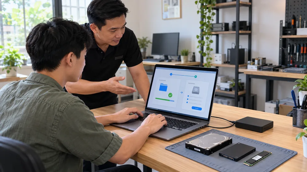 SSD, HDD Cũ Trước Khi Bán Cần Làm Gì? Kiểm Tra Sức Khỏe Và Xóa Dữ Liệu 3 Sao lưu và xóa dữ liệu SSD HDD trước khi bán