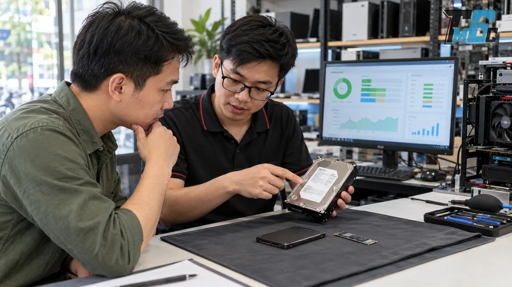 Kiểm tra SSD HDD cũ trước khi bán và xóa dữ liệu