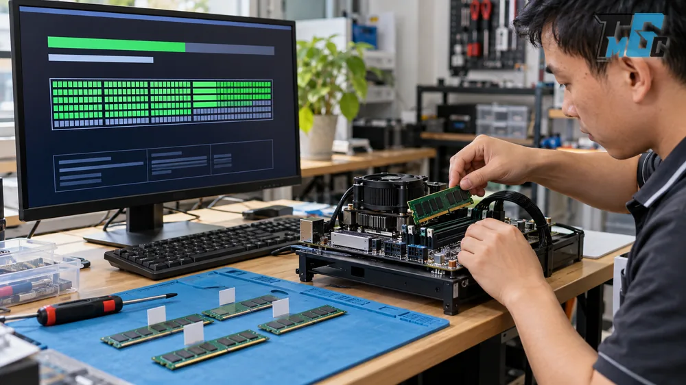 Test lỗi bộ nhớ của RAM cũ trên máy tính
