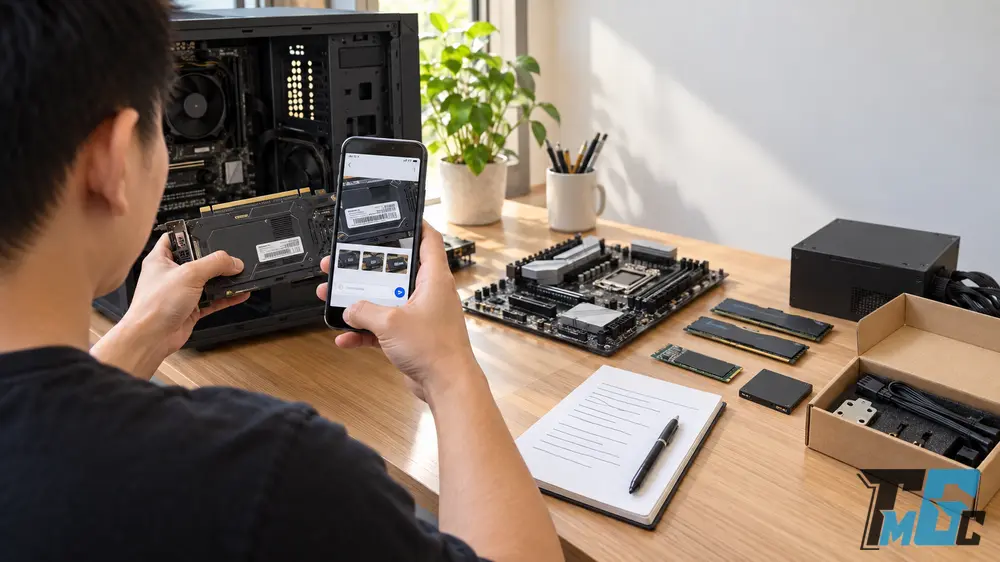 Kinh Nghiệm Bán Linh Kiện Máy Tính Cũ: Kiểm Tra Và Định Giá Trước Khi Bán 4 Người bán chụp tem model và gửi cấu hình linh kiện PC cũ qua Zalo