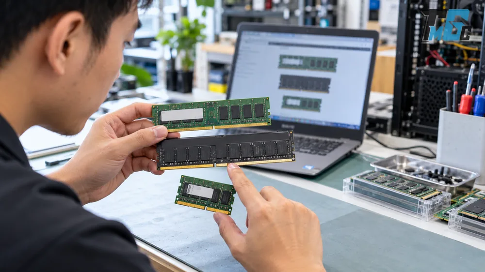 Xác định DDR dung lượng và part number của RAM máy tính
