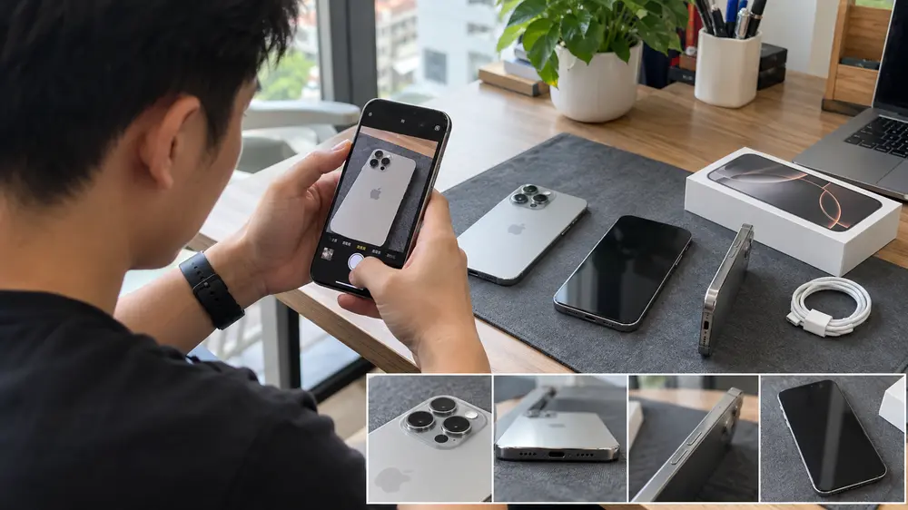 Thu Mua iPhone 18 Pro, Pro Max Tại TP.HCM 3 chụp ảnh iphone 18 gửi báo giá